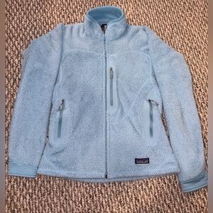 Patagonia Light Blue Fleece Jacket